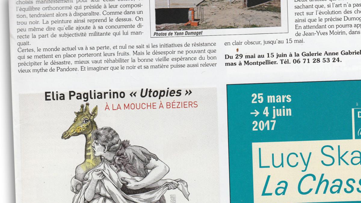 Article dans Art vues avril 2017