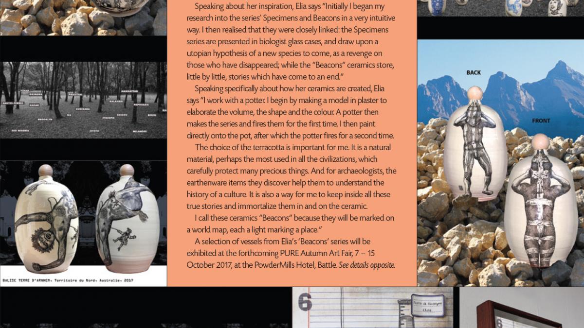 Article Pure Arts by Lesley Samms / 2