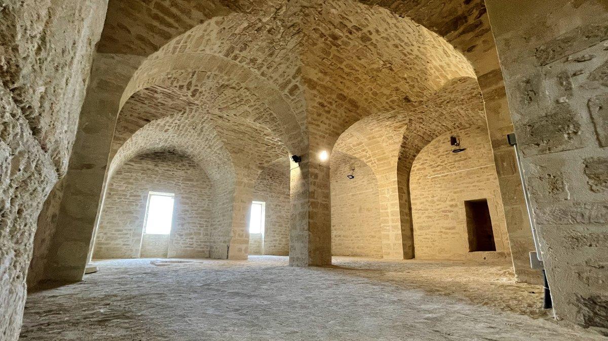 Salles voûtées du Château d'Aubais (photo Anthony Maurin)