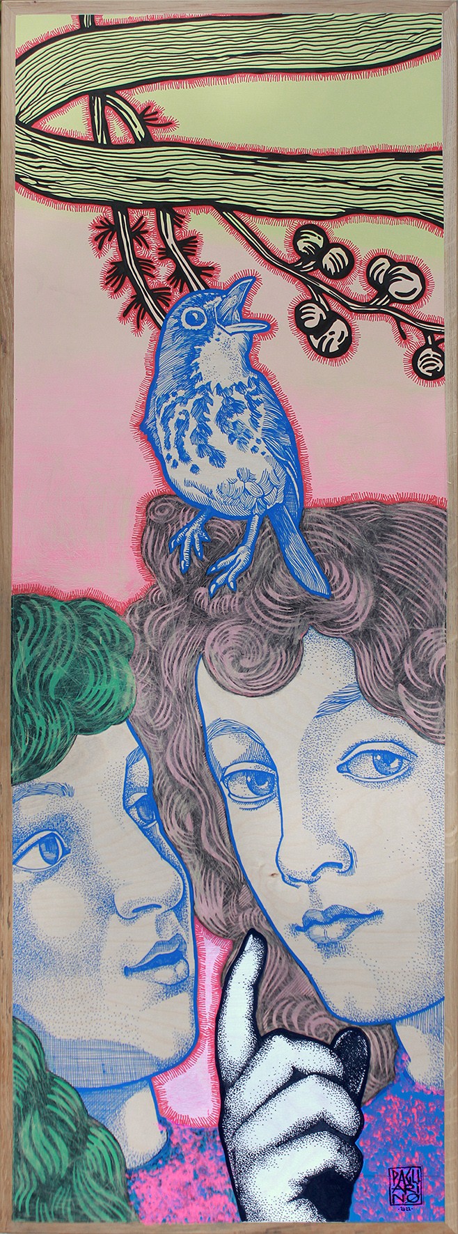 Les anges de botticelli peinture elia pagliarino bdf 1