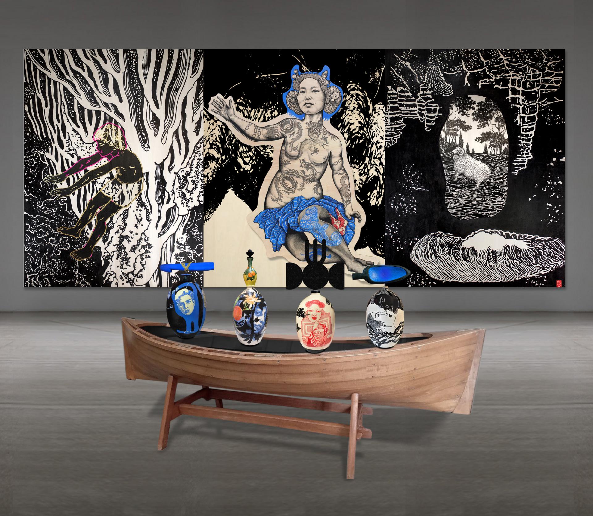 Stories Across the Seven Seas / Installation / Elia Pagliarino